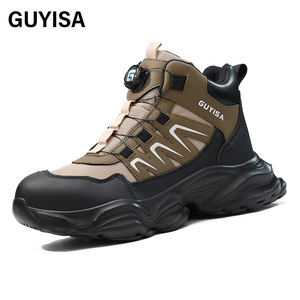 GUYISA Chaussures <span class=keywords><strong>de</strong></span> <span class=keywords><strong>sécurité</strong></span> intelligentes à boucle pour homme, légères et confortables, anti-écrasement et anti-crevaison, <span class=keywords><strong>de</strong></span> bonne qualité - Product Image 1