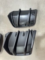 Accessoires de voiture mise à niveau conversion bodykit diffuseur arrière pour Chevrolet Corvette C7 2014-2019