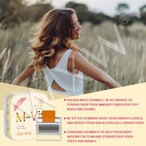 Tiras orales multivitamínicas orgánicas de alta calidad, suplementos dietéticos, vitamina C D B12, potenciador inmunológico, multivitaminas, salud inmunológica - Product Image 5