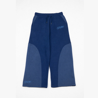 Ensemble survêtement en coton épais 400 GSM avec logo personnalisé brodé, panneaux et motifs imprimés en relief, pantalon de survêtement et sweat à capuche oversize – Collection 2026