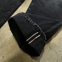 Costume en jean élégant pour homme fabriqué par le fabricant, jean noir délavé à l'acide personnalisé, veste à fermeture éclair, ensemble deux pièces pour homme