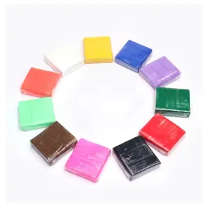 Hochwertige 500 g/Beutel 36 Farben weiche superleichte Lehm-Modellierung luftgetrocknet Polymer-Ton für DIY handgemachte Spielzeuge