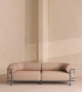 Nuovo Design di lusso 2025 vendita calda <span class=keywords><strong>mobili</strong></span> <span class=keywords><strong>da</strong></span> esterno con straordinaria qualità al di fuori di alluminio <span class=keywords><strong>giardino</strong></span> divano divanetto - Product Image 2