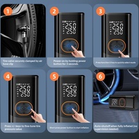 Pompe à air pour voiture, mini-dispositif de gonflage sans fil portable, rechargeable, pour pneus, usage domestique personnalisé, véhicules électriques, portable