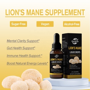 อาหารเสริมเห็ดหลินจือแบบหยด OEM ODM ยอดขายดี ช่วยเสริมความจำ ความชัดเจนของความคิด บำรุงสมอง และเสริมภูมิคุ้มกัน - Product Image 2