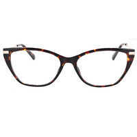 Lunettes de soleil œil de chat tendance et haut de gamme avec logo personnalisé, en TR90, à clipser, pour femmes, vente en gros, faible MOQ, articles prêts à l'emploi
