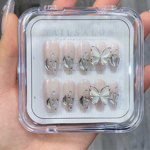 Boîte d'emballage vide pour faux ongles, nouvelle boîte de <span class=keywords><strong>rangement</strong></span> et de présentation personnalisable avec logo, boîtes à ongles pour faux ongles - Product Image 3