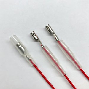 Faisceau de câbles à borne balle personnalisé 4,0 mm/4,8 mm avec gaine de protection, câble connecteur balle mâle/femelle pour appareils électroménagers - Product Image 4