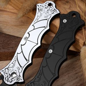 Cuchillo Industrial y de Camping Fanstoon con Hoja de Acero Inoxidable 3CR13, Dureza 53HRC, Punta Trailing, Mango Totalmente de Acero, Personalizable OEM - Product Image 5