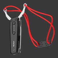 Slingshot pliable multi-outils avec couteau, outil de survie en plein air 2 en 1