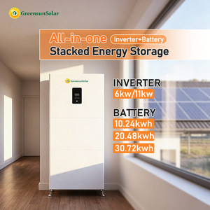 Système solaire tout-en-un 5kW 6kW 11kW 10kWh 20kWh 30kWh avec batterie empilable pour stockage d'énergie domestique - Product Image 2