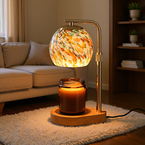 Modern Wood Base <b>Table</b> Lamp Black Linen Cone Shade E26 AC Powered <b>LED</b> Warm <b>Light</b> 2700K Eco-Friendly High CRI 80 Bedroom Decor - Product Image 1