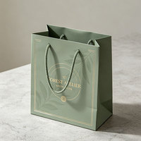 Sacs cadeaux en papier cartonné personnalisés polyvalents, plusieurs tailles pour les événements commerciaux, sacs en papier de marque
