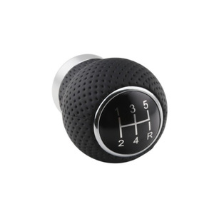 Car Gear <b>Knob</b> Leather 5 Speed 6 Speed Manual <b>Shift</b> Head Ergonomic Design For Manual Transmission Vehicles - Product Image 4