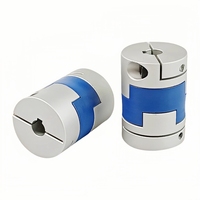 Alliage d'aluminium ODM Standard Lar Accouplement moteur Glissière croisée Vis de serrage élastique 1 ans OEM Flexible Rigide Oldham