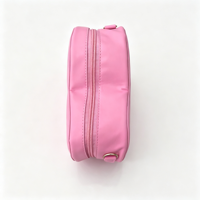 Sac à bandoulière en forme de cœur tendance, couleur bonbon, petit sac à bandoulière pour fille, sac à bandoulière décontracté en cuir PU avec fermeture éclair pour femme