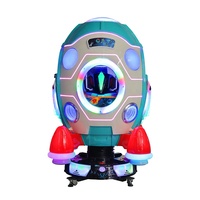 Manèges de parc d'attractions en plein air, capsule spatiale, jeu de tir MP5, jeu de tir 3D pour enfants