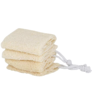 Gentle Skincare Cut Loofah Sponge Sustainable Natural <strong>Scrubs</strong> for Bath Shower Biodegradable Loofa Sponges - Product Image 1