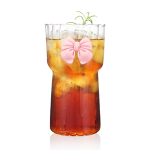 Verre haut gobelet ondulations <span class=keywords><strong>verrerie</strong></span> pour boire Vase à fleurs de table pour mariage coloré <span class=keywords><strong>arc</strong></span> décoration ondulations grands verres - Product Image 2
