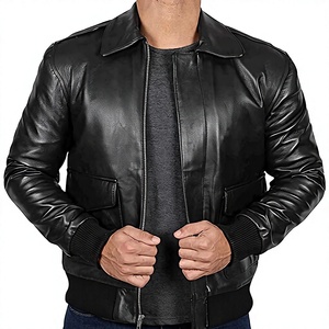 2026 Customized High Quality Eco-Friendly Heated Men's <b>Winter</b> <b>Leather</b> <b>Jackets</b>-High Street Style - Product Image 2