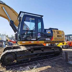 Excavatrice sur chenilles hydraulique Caterpillar CAT 329D2 d'occasion, qualité supérieure, prix compétitif, excellent état, à vendre - Product Image 5
