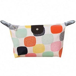 Cheap Dumpling-shaped Cute Cartoon Ladies Cosmetic Bag Zipper Waterproof Foldable Girls Makeup <b>Pouch</b> - Product Image 1