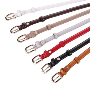 Cinturones de cuero ajustados para <span class=keywords><strong>mujer</strong></span> para faldas, cinturón elástico ajustable a la moda, cinturón de cintura fina para <span class=keywords><strong>mujer</strong></span> - Product Image 4