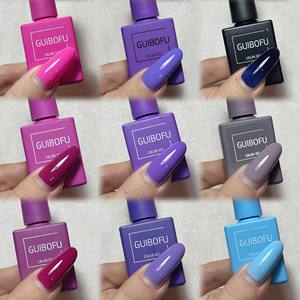 BIN 새로운 OEM 사용자 정의 15ml UV 젤 폴란드어 준비 상품 반짝이 젤 폴란드어 누드 대량 도매 - Product Image 5