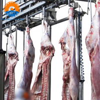 Ligne complète d'équipement d'abattage halal pour bovins, solution tout-en-un, machines de transformation de la viande bovine pour abattoir, haute efficacité