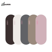 Tapis de yoga en PU de forme arquée adapté à un usage domestique antidérapant, silencieux pour les exercices de fitness et de yoga