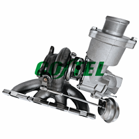 Upgrade Turbo RHF5 Tahap 2 380HP untuk Audi A4 2009-2016 A5 10-14 Allroad Q5 2.0L 06H 145 702G 06H 145 702L 06H 145 702Q