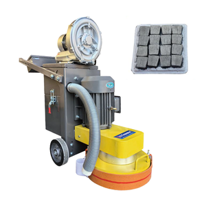 Meuleuse de sol époxy Meuleuse de sol en <span class=keywords><strong>béton</strong></span> à trois têtes Meuleuse de sol en <span class=keywords><strong>béton</strong></span> <span class=keywords><strong>Ponceuse</strong></span> avec aspirateur - Product Image 1