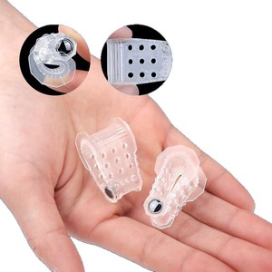 Séparateur d'orteils magnétique, correcteur d'hallux valgus en silicone, réglable, pour adultes, pour le soin des pieds - Product Image 5