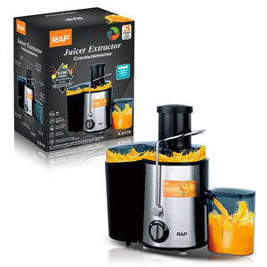 Extracteur de jus centrifuge automatique électrique en acier inoxydable à grande ouverture, pour usage domestique et hôtelier, avec séparation des résidus, pur. - Product Image 5