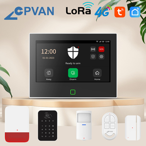 Cpvan Lora phiên bản 4G + Wifi Hệ thống an ninh lên đến 500 mét kết nối trộm Lora tuya hệ thống báo động nhà - Product Image 4