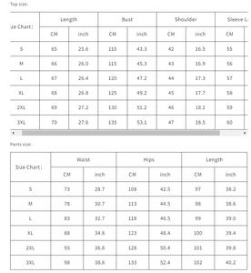 工厂定制款式或徽标 ODM 女式亮钻星星闪亮两件套上衣套头衫和系带裤套装运动套装 - Product Image 2