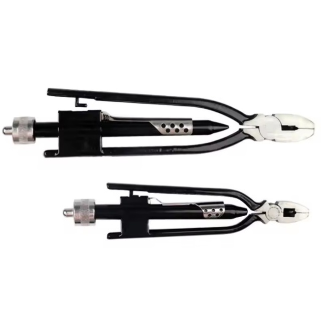 Wrench Tools,One-way Twist Pliers Motorcycle Aviation Safety Lock Winding Pliers,Heavy Duty Jaws with Spring Return