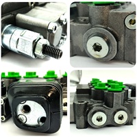 Vanne de commande directionnelle monobloc Hy-Waloil M45 à 3 bobines, 45 L/min, pour moissonneuse-batteuse, camion, remorque, hydraulique, vente en gros