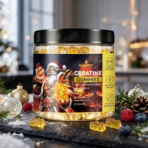 AegleWell Créatine Gommes à Mâcher Élastiques pour Soutenir les Performances Musculaires, Boost d'Énergie pour l'Entraînement, Idéales pour les Cadeaux Festifs - Product Image 3
