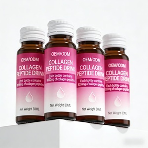 OEM/ODM Marine Collagen Peptides Oral <b>Liquid</b> 15000mg Skin Care <b>Vitamin</b> C Antioxidant Daily Supplement 30ml Skin Whitening - Product Image 2