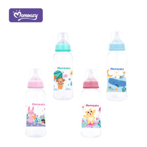 10oz/300ML Standard nouveau-né bébé biberon mélangé 4 couleurs Momeasy marque paquet thermorétractable - Product Image 6