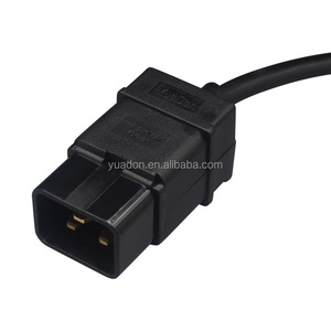 Yuadon YDC-20 CE/RoHS phê duyệt chất lượng hàng đầu IEC 320 C19 đến C20/C20 đến C19 cáp mở rộng nguồn cho PDU UPS - Product Image 3