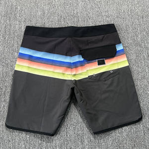 Venta al por mayor de secado rápido Boardshorts playa corto Spandex/poliéster bañadores playa pantalones cortos Casual hombres Pantalones - Product Image 6
