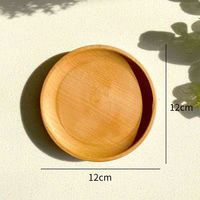 Plats en bois de hêtre personnalisables de plusieurs tailles, adaptés à la cuisine, à la salle à manger et à la décoration alimentaire