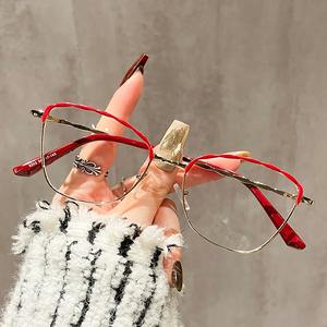 <span class=keywords><strong>2023</strong></span>, <span class=keywords><strong>gafas</strong></span> para mujer, montura grande para mujer, montura óptica vintage <span class=keywords><strong>de</strong></span> metal para <span class=keywords><strong>hombre</strong></span>, montura cuadrada para <span class=keywords><strong>gafas</strong></span> con bloqueo <span class=keywords><strong>de</strong></span> luz azul - Product Image 1