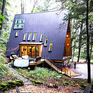 Casas Prefabricadas <span class=keywords><strong>de</strong></span> <span class=keywords><strong>Madera</strong></span> Impermeables <span class=keywords><strong>de</strong></span> 1-2 Dormitorios, Alojamiento Móvil, Edificio <span class=keywords><strong>de</strong></span> Oficinas, Apartamento, Pequeña Casa Triangular, Villa - Product Image 3