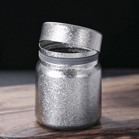 Boîte à thé en titane pur classique de haute qualité Herui, grande capacité, étanche à l'humidité, boîte à thé scellée de 220 ml, pot de camping pour la maison et les voyages