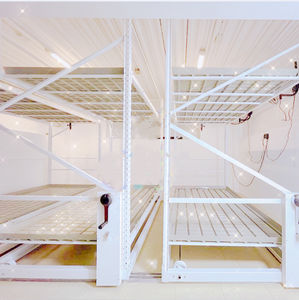 Serre Agriculture Moderne 3 Niveaux 4X8 Vertical Grow Racks Et Banc Roulant Plateaux D'inondation <span class=keywords><strong>à</strong></span> Vendre - Product Image 3
