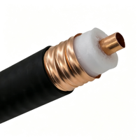 Câble coaxial 78 à faible perte, câble d'alimentation ondulé en cuivre pour communication RF, transmission extérieure, station de base, OEM ODM