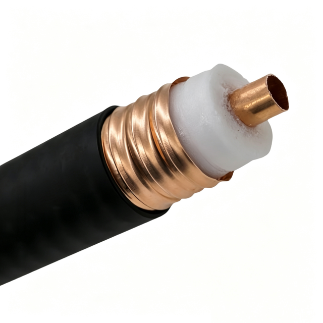 78 Coaxial Cable Low Loss Corrugated Feeder Cable Copper Communication RF Transmission Outdoor Base Station OEM ODM